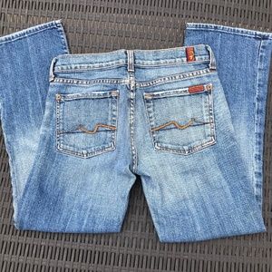 7 For All Mankind Jeans - 7 for all Mankind MNE Crop Signature Size 27 7 For All Mankind Jeans - 7 for all Mankind MNE Crop Signature Size 27